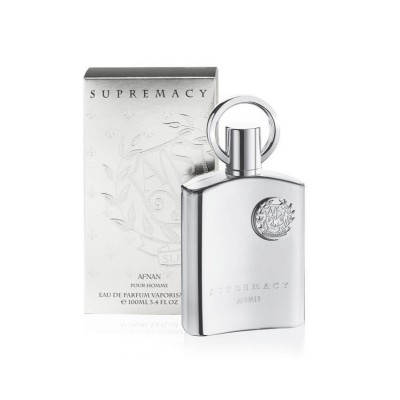 Nước hoa Afnan Supremacy Silver EDP (tặng 2 mẫu thử nước hoa ngẫu nhiên + dầu gội Aurane 40ml)