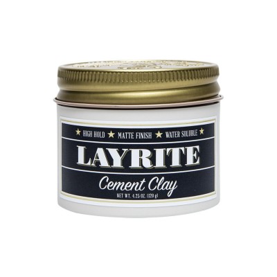 Sáp vuốt tóc Layrite Cement Clay (tặng lược + dầu gội Aurane 40ml)