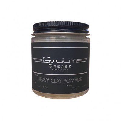 Grim Grease Heavy Clay Pomade (tặng lược + dầu gội Aurane 40ml)