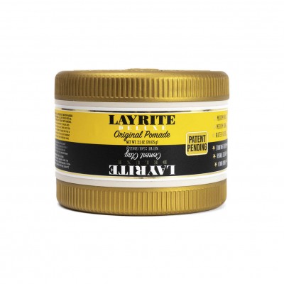 Sáp vuốt tóc Layrite Deluxe Dual Chamber Cement Clay Original Pomade (tặng lược + dầu gội Aurane 40ml, không lấy quà giảm thêm 12.000đ)