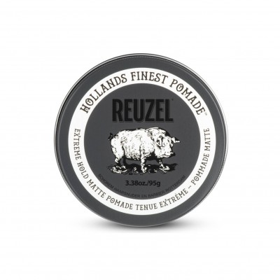 Reuzel Extreme Hold Matte Pomade (tặng lược + dầu gội Aurane 40ml, không lấy quà giảm thêm 12.000đ)