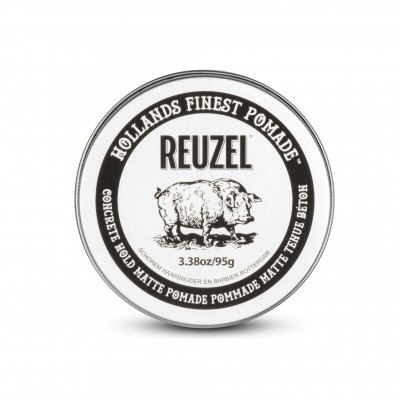 Reuzel Concrete Hold Matte Pomade (tặng lược + dầu gội Aurane 40ml)