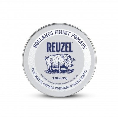 Reuzel Clay Matte Pomade (tặng lược + dầu gội Aurane 40ml)